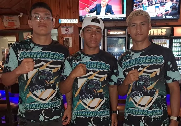 Boxeadores de la cuadra Panthers Boxing Gym. Foto: Joel González