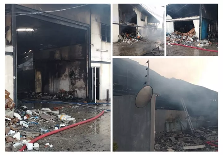 Las autoridades también investigan la muerte de un trabajador de nacionalidad nicaragüense ocurrido en medio del incendio.  /  Fotos: BCBRP