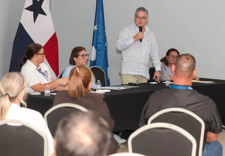 Orillac durante la segunda sesión ordinaria de la Junta Técnica. Foto: Cortesía