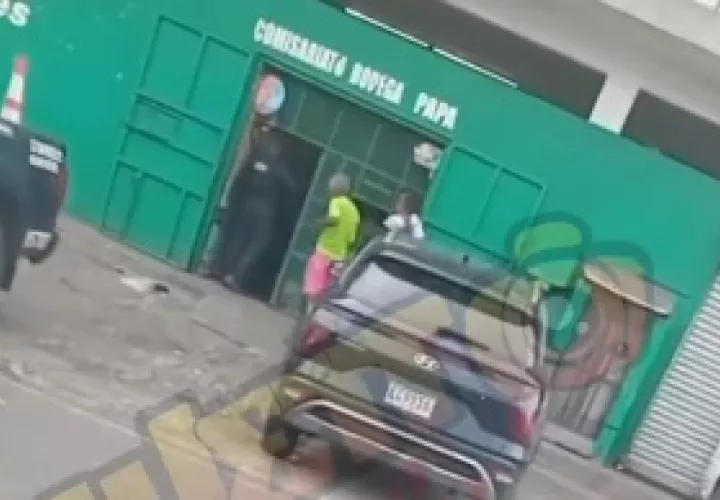 El hecho ocurrió en el comisariato y bodega "Papa".