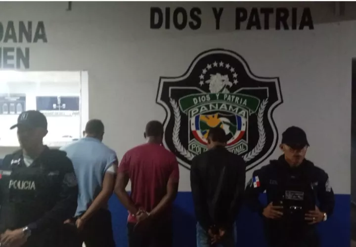 Fueron puestas a órdenes de las autoridades judiciales correspondientes.