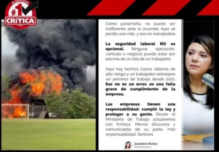 La vida del trabajador no se negocia, se protege.  La seguridad laboral NO es opcional. Ninguna operación, contrato o negocio puede estar por encima de la vida de un trabajador.