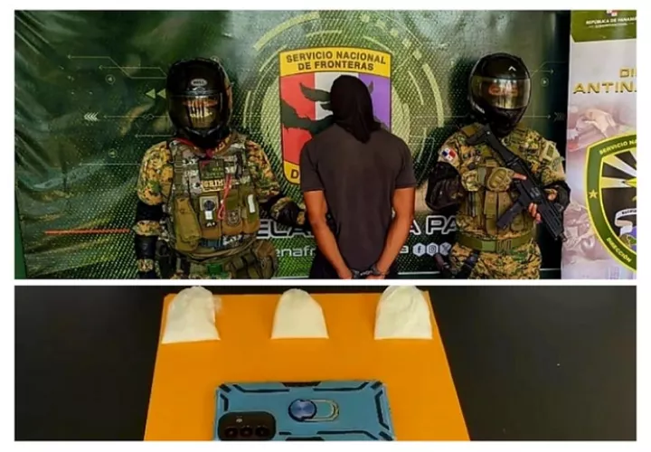 El caso quedó a órdenes de la Fiscalía de Drogas. / Foto: Senafront