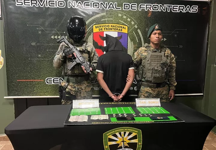 En lo que va del año, el Senafront ha capturado a 148 personas vinculadas al narcotráfico y microtráfico.  /  Foto: Senafront