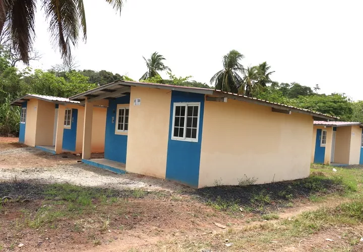 La inversión de estas nuevas viviendas en Colón es de aproximadamente 1 millón 875 mil dólares. Foto. Cortesía