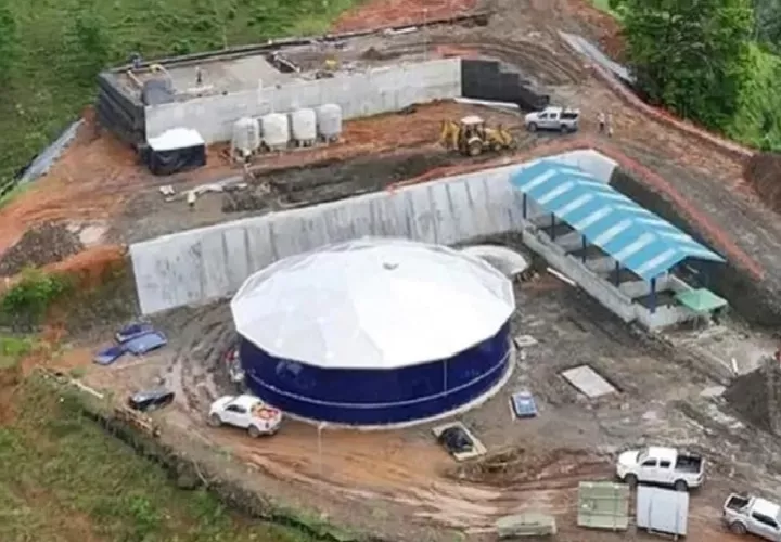 La planta potabilizadora de Palmas Bellas tiene una inversión superior a 24 millones de dólares. Foto. Archivo