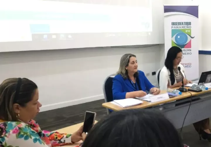 La Defensora del Pueblo, Ángela Russo. Foto: Cortesía