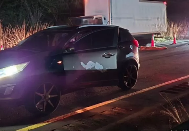 La víctima murió en la escena. /  Imagen: PeriodistaC4