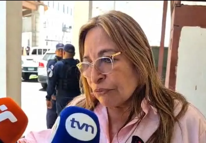 La dirigente del PRD, Balbina Herrera destacó que está al pendiente de los acontecimientos. Foto. Diómedes Sánchez