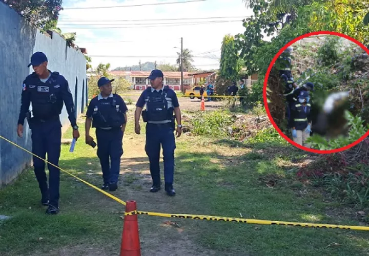 La víctima terminó de cabeza en la zanja.  /  Foto: Alexander Santamaría