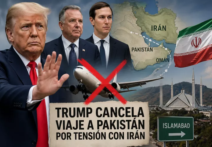 El presidente Donald Trump suspendió el envío de negociadores. 