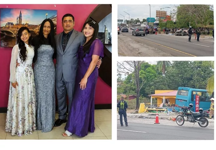 El accidente de tránsito ocurrió a eso de las 4:30 de la tarde del sábado en la vía Interamericana, a la altura de Coloncito, distrito de Chame.