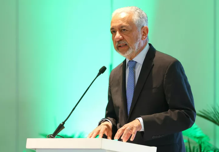 El administrador del Canal de Panamá, Ricaurte Vásquez.