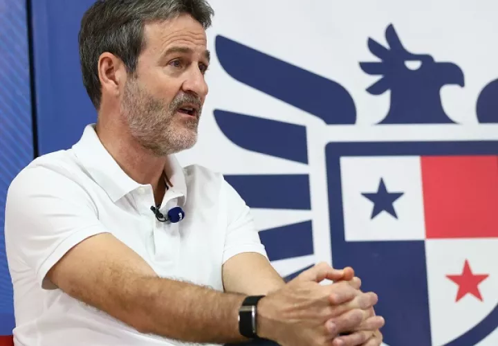 Thomas Christiansen, director técnico de la Selección Mayor de Fútbol de Panamá. Foto: EFE