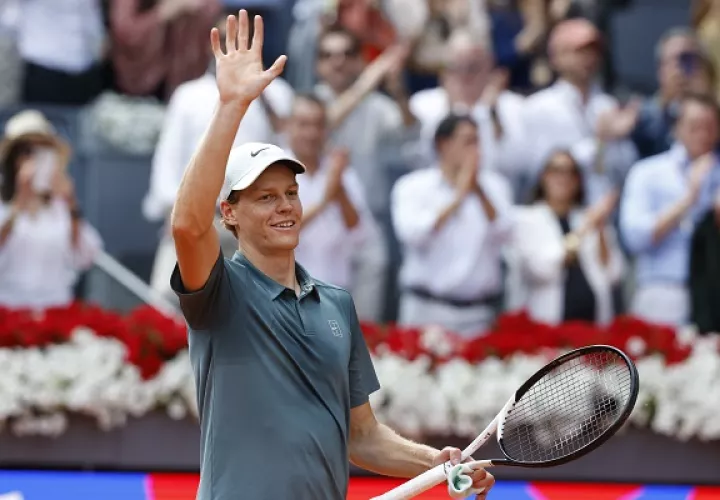 Jannik Sinner, número 1 del tenis mundial. Foto: EFE