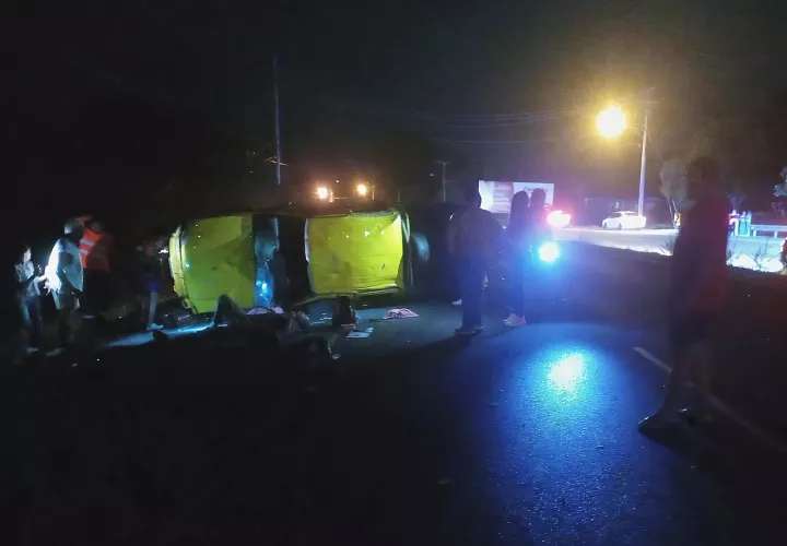 Una victima fatal y tres heridos dejó el accidente que se registró en la madrugada-