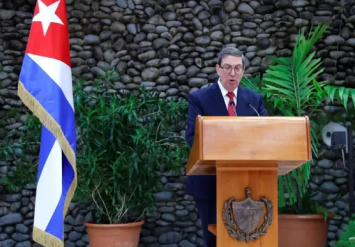  El canciller de Cuba, Bruno Rodríguez. Foto: EFE