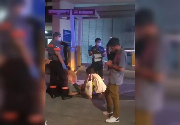 Las capturas están relacionadas con un violento robo ocurrido el pasado lunes frente a la Torre Davivienda, ubicada en la Avenida Balboa.  /  Captura de video