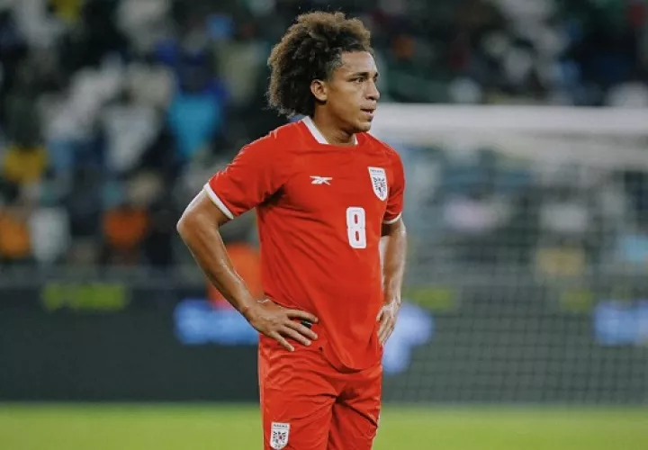 Adalberto Carrasquilla, volante de la Selección de Panamá. Foto: FPF