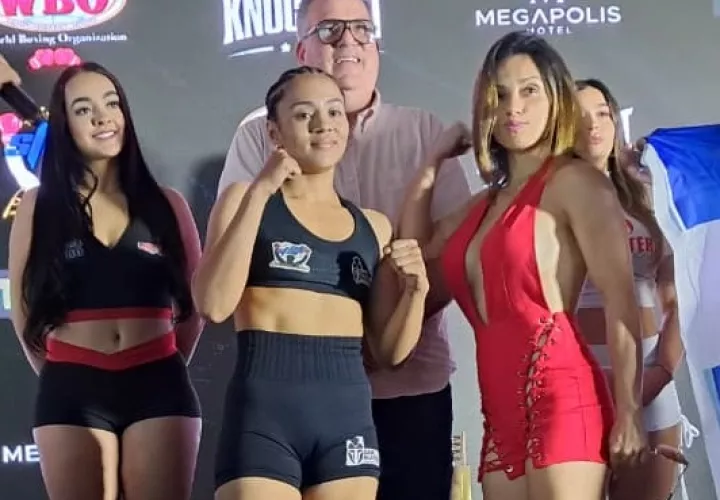 Isis Wilson (i) y Anahomi Jiménez. 