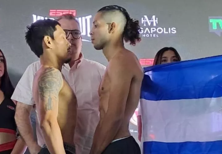 Ricardo Blandón (i) y William Vargas. 