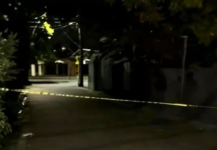 La calle en donde ocurrió todo es bastante oscura.  /  Foto: 3doritosdespues
