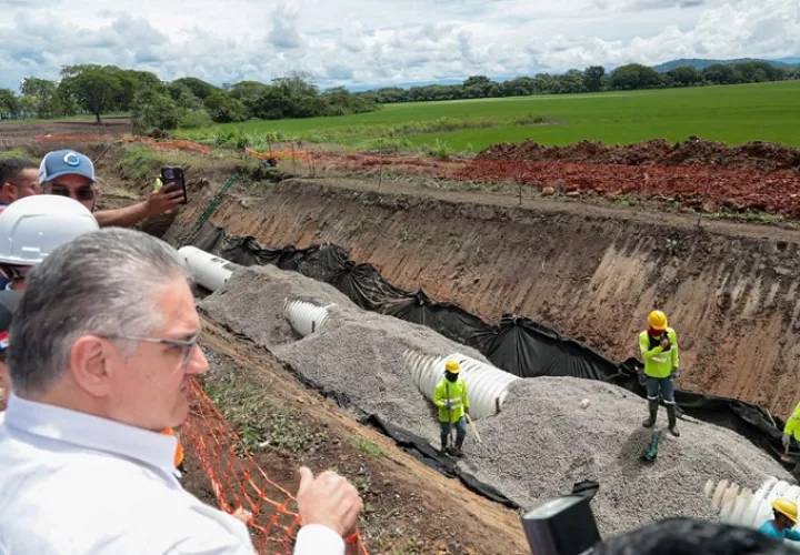 El proyecto beneficiará directamente a más de 56 mil habitantes de la ciudad de David y comunidades aledañas.  /  Foto: Presidencia