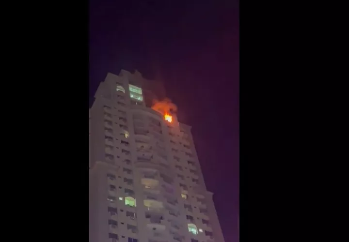 Ninguno de los residentes resultó afectado ni herido producto del siniestro. Tampoco se reportó ninguna víctima fatal.  /  Captura de video: RS