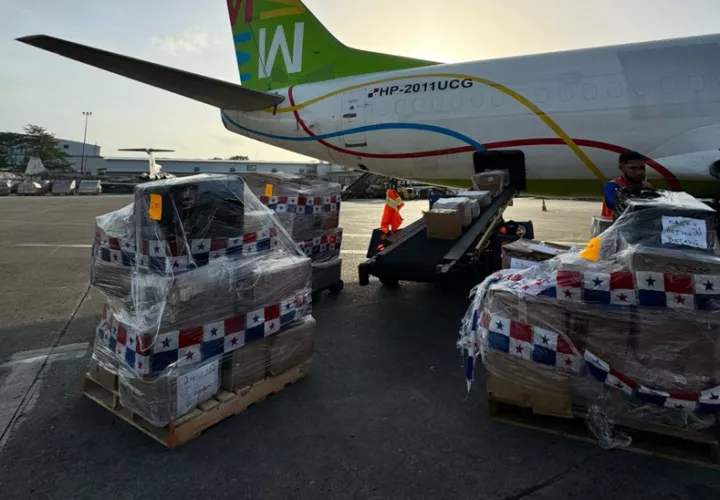 Se enviaron 17 toneladas de insumos. Foto: Cortesía