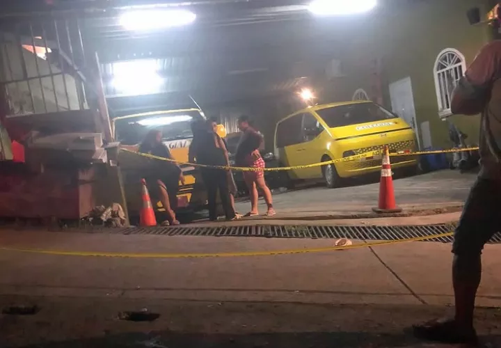 La víctima falleció en el hospital producto de un balazo en el pecho.  /  Foto: chilibre_panama