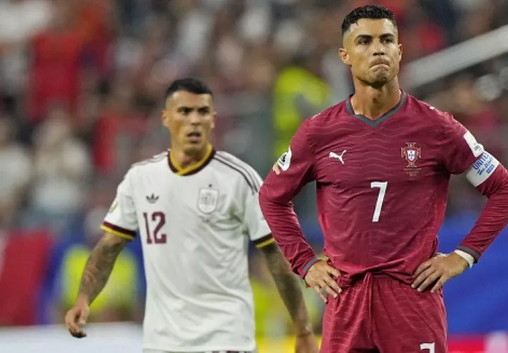 La leyenda Cristiano Ronaldo se despidió de los mundiales. Foto: EFE