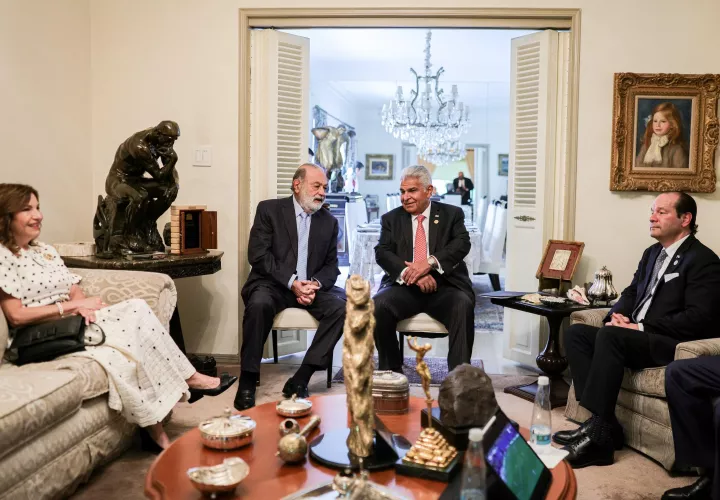 Mulino se reunió con el empresario Carlos Slim 