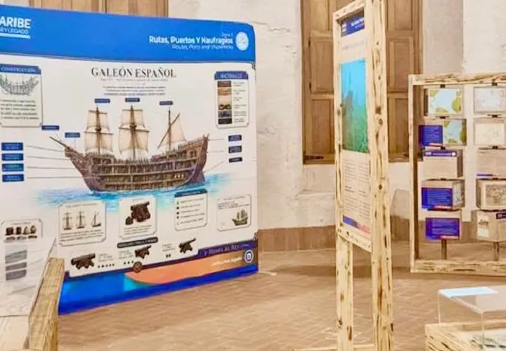La exposición permanecerá abierta al público en la Real Aduana, en la histórica población de Portobelo.