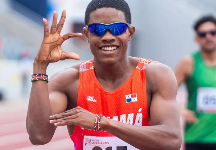 Chamar Chambers será uno de los representantes de Panamá en el atletismo. Foto: COP