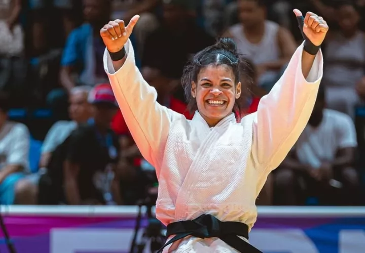 La judoca venció en la categoría de -48 kilogramos. Foto: COP