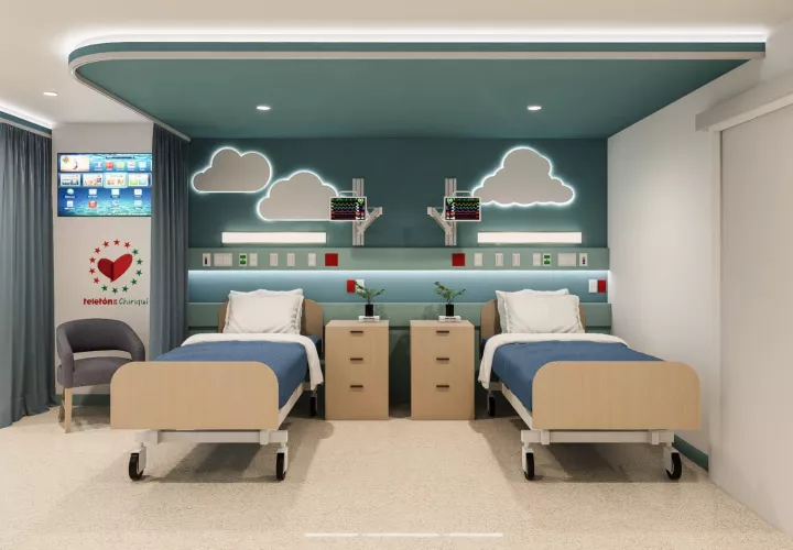 Buscan fortalecer la capacidad de la unidad de quemados del Hospital Materno Infantil José Domingo de Obaldía. Foto: Cortesía
