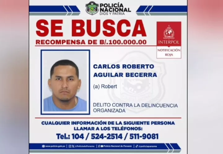 Carlos Roberto Aguilar Becerra, señalado como uno de los principales cabecillas de la organización criminal HP.