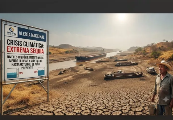 Instituto de Meteorología e Hidrología de Panamá dio un balance de la situación climatológica para los próximos meses. Foto: IA 
