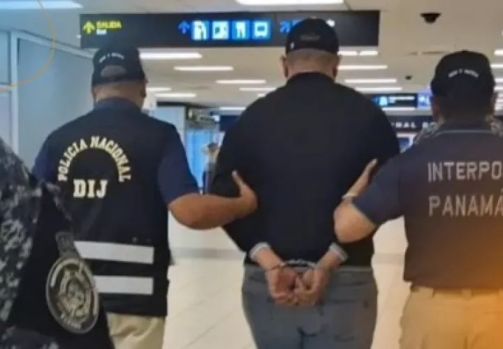 Jorge Antonio Zurita, alias "Gordo Pibe" llegó a Panamá vía el Aeropuerto Internacional de Tocumen. 