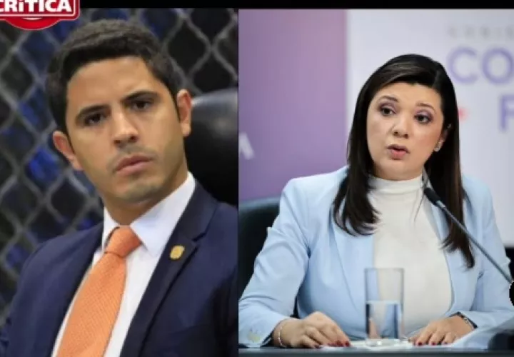 El diputado José Pérez Barboni y la ministra Jackeline Muñoz se lanzaron misiles. 