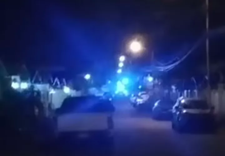 ◦ Autoridades investigan homicidio registrado en La Fontana, David. Foto: Redes sociales