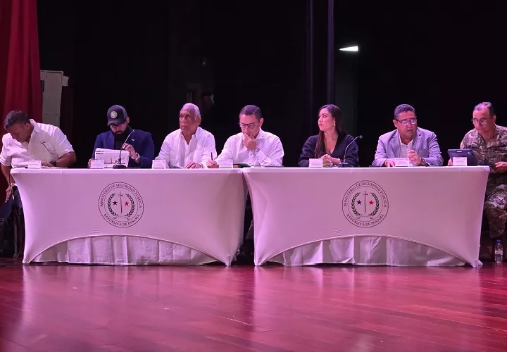 El ministro de Seguridad Frank Abrego detalló que mientras se concreta este despliegue, la Policía Nacional (PN) ejecutarán operativos de impacto con unidades trasladadas desde otros puntos del país. Foto. Cortesía