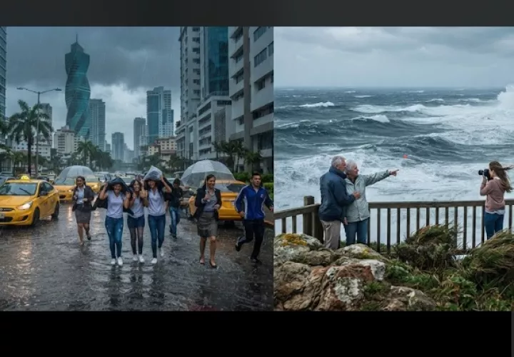 Para la tarde, el pronóstico contempla lluvias de corta duración en sectores de Darién, Panamá, Panamá Oeste y Coclé, además de áreas de la Cordillera Central.