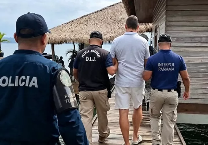 El extranjero infractor fue ubicado y aprehendido en un hostal.  / Foto: PN