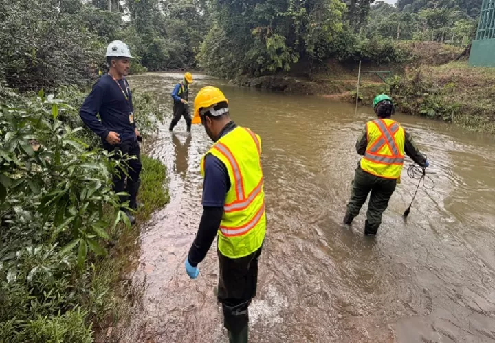Desde 2024, MiAmbiente mantiene la fiscalización, supervisión y monitoreo en sitio de forma continua a través de la Dirección de Verificación del Desempeño Ambiental (DIVEDA). Foto. Cortesía