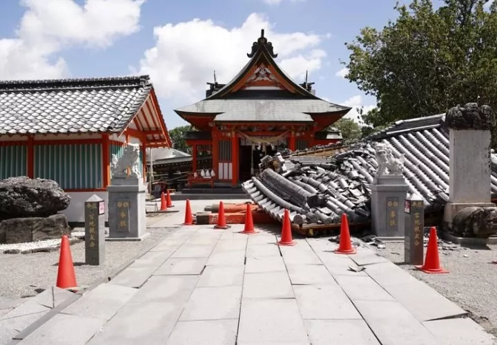 A finales del mes de julio se registró un terremoto de magnitud 7,1 en Japón. Foto. EFE