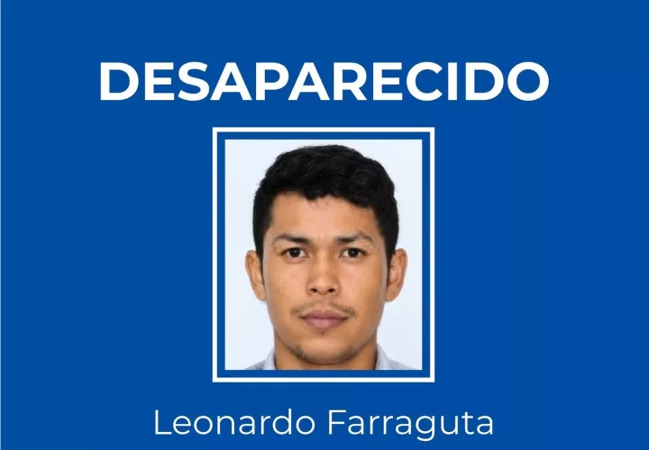 Desaparecido: Leonardo Antonio Farraguta Morales.  /  Foto: PGN