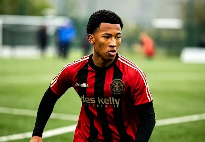 El joven futbolista Dennis Manuel Murillo, de 17 años, desapareció ayer.  /  Imagen: RS