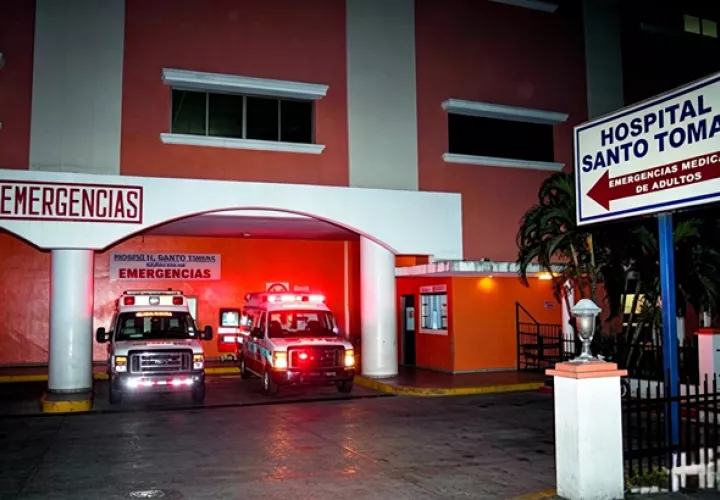 El hombre murió en el hospital Santo Tomás.  /  Foto: Archivo