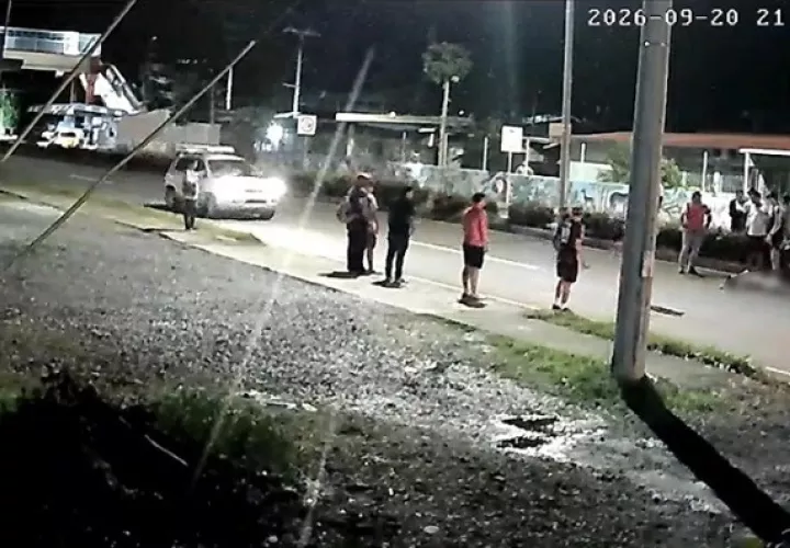 El menor se encuentra en estado delicado.  / Captura de video